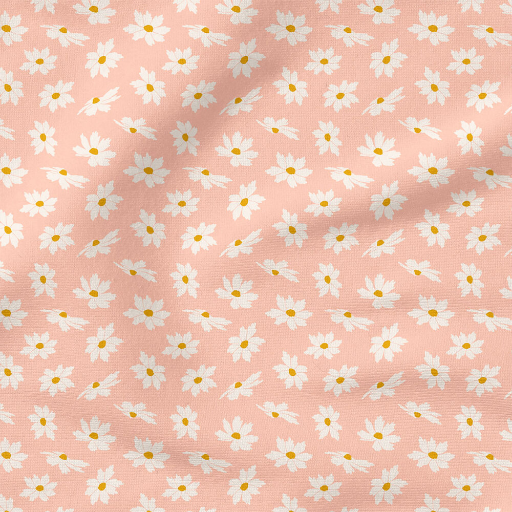 Dancing Petals (Pink) | Children Fabric Design | Ashes + Ivy